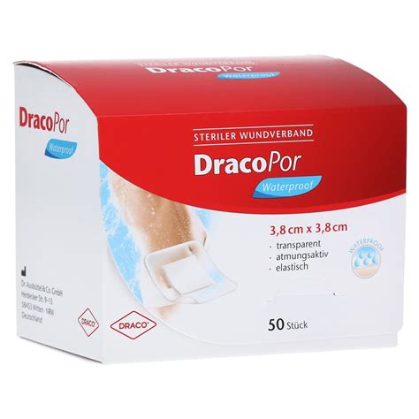 Dracopor Waterproof Wundverband X Cm Steril St Ck Medpex