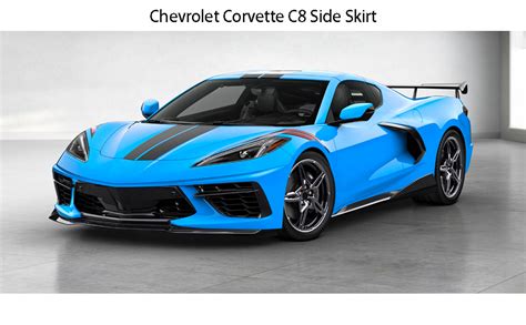 Amazon CHIESMA For C8 Corvette Side Skirt Fit For 2020 2023 Chevy