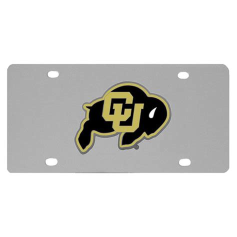 Colorado Buffaloes License Plates Colorado Buffaloes License Frames