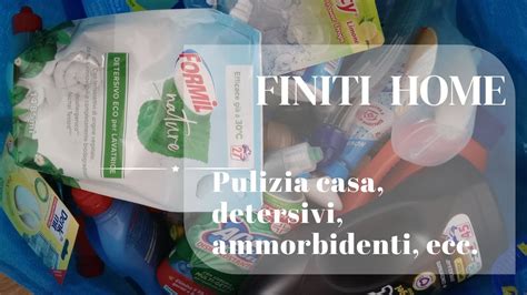 Finiti HOME Detersivi Ammorbidenti Ecc Ecc Empty Finiti