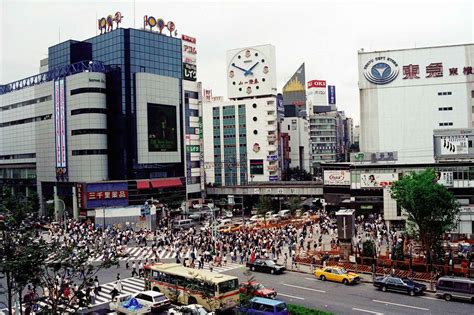 渋谷駅周辺＝1989年7月（2229）－変わる銀座線：朝日新聞デジタル