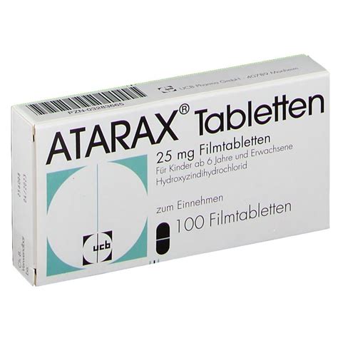 ATARAX 25 Mg 100 St Mit Dem E Rezept Kaufen Shop Apotheke