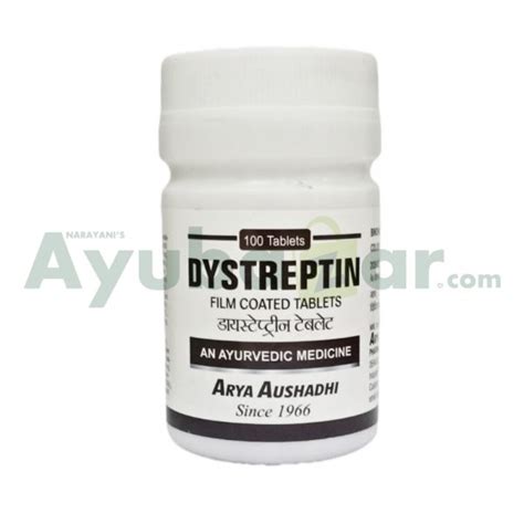 Arya Aushadhi Dystreptrin Tablets Effective Yoga On Blood Complex