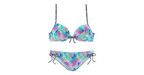 Buffalo Push Up Bikini Mit Mustermix