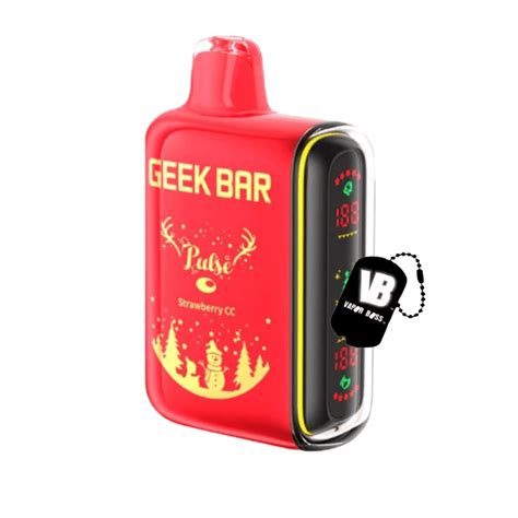 Geek Bar Pulse Strawberry CC | $12.99 | VAPORBOSS