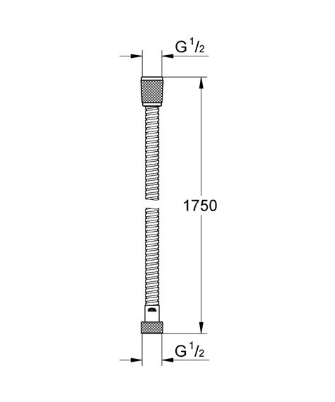 Vitalioflex Metal Metal Shower Hose Grohe