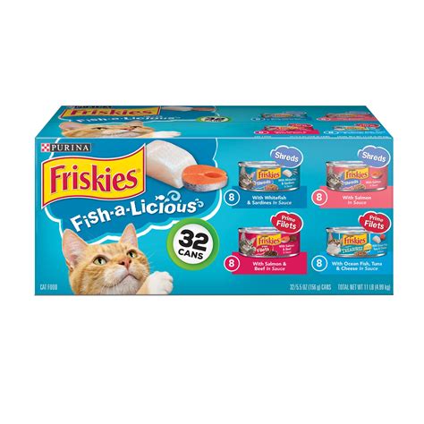 Friskies Fish A Licious Variety Pack Canned Cat Food Petco