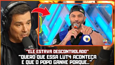 Celso Portiolli Abre O Jogo Sobre Bambam E Pop No Domingo Legal Youtube