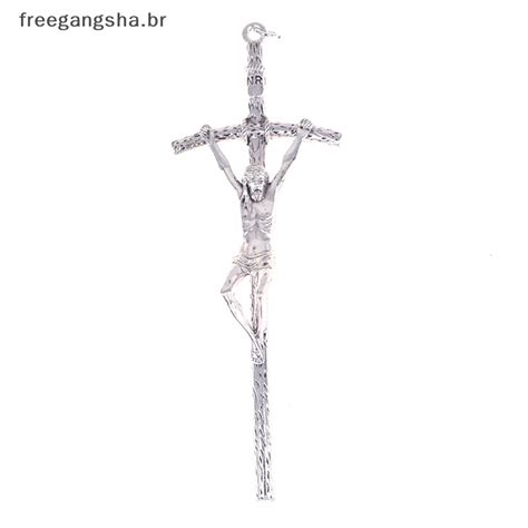 freegangsha Igreja Relíquias Jesus No Crucifixo Da Parede Cruz Do