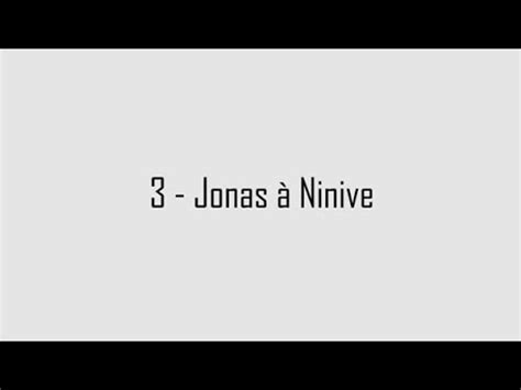 Topo 3 Jonas à Ninive Fraternités de Carême 2023 YouTube