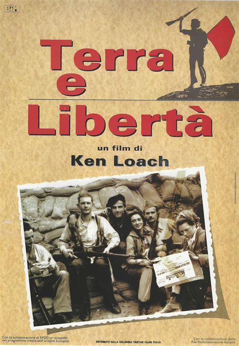 1995 Cartel Cinematográfico Tierra Y Libertad Ken Loach Mynumi