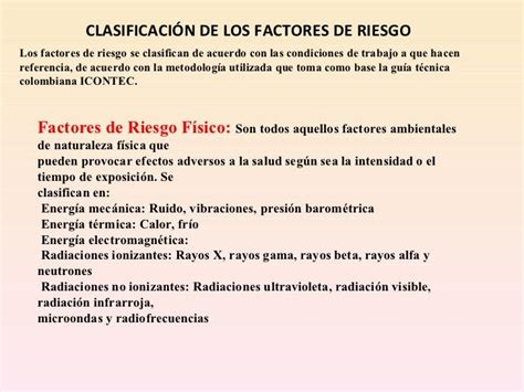 Clasificacion De Factores De Riesgo Porn Sex Picture