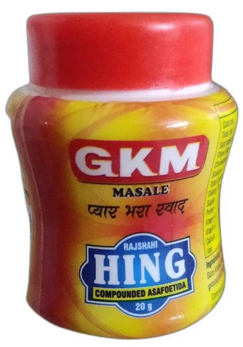 Salty Gkm Hing Powder Packaging Type Jar Packaging Size G At Rs