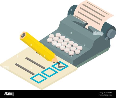Old Voting Machine Stock Vector Images Alamy