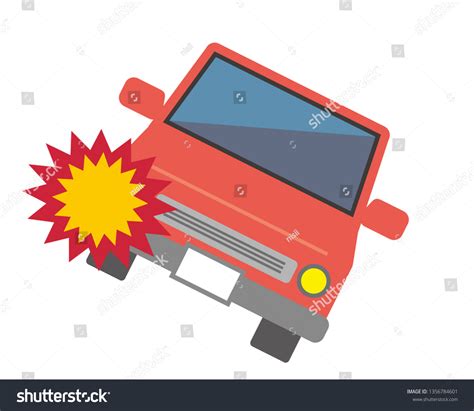 Car Crash Accidents Icons Stock Vector Royalty Free