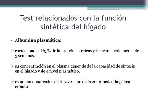 Prueba De Funcion Hepatica PPT Descarga Gratuita