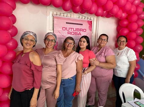 Prefeitura De Traipu Realiza Ação Alusiva Ao Outubro Rosa Ama