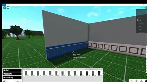 New Wall Trim Hack Bloxburg Youtube