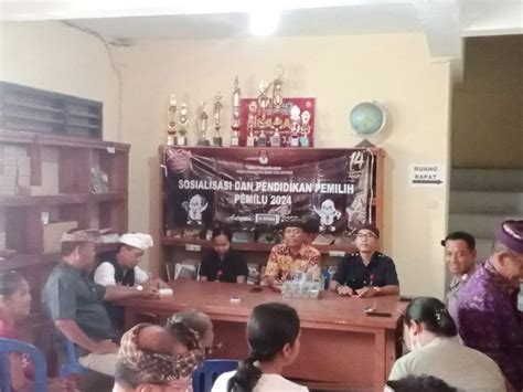 Kegiatan Sosialisasi Dan Pendidikan Pemilih Pemilu Website Desa