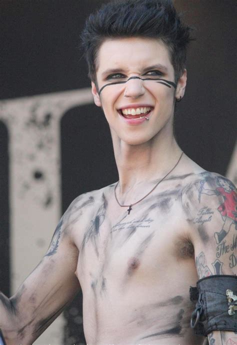 Andy Biersack Naked Telegraph