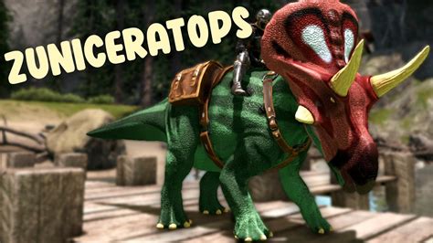 Como Tamear Zuniceratops Y Todas Sus Habilidades Ark Prehistoric