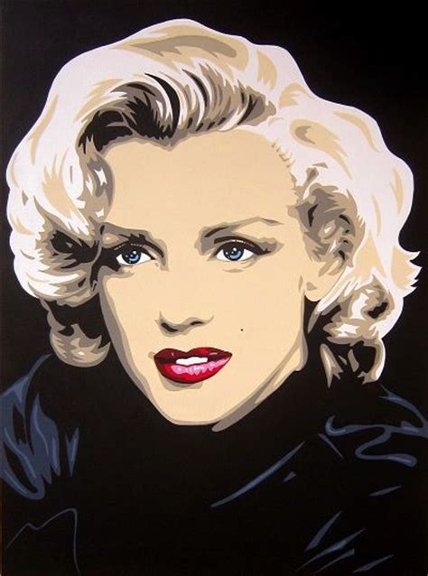 MARILYN MONROE Cuadro Realizado A Mano Por DOMINGO VERA POP ART