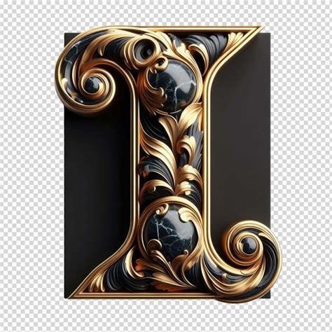 Premium Psd Isolated 3d Letter On A Clear Png Canva