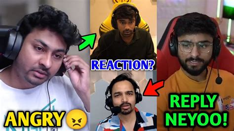 Dynamo Gaming Khatarnaak Reaction On Neyoo Girl Matter YOUTUBER