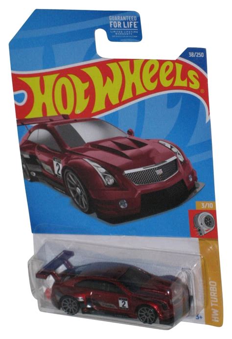 Hot Wheels Red 16 Cadillacs ATS V R 2021 HW Turbo 3 10 Toy Car 38 250 Walmart