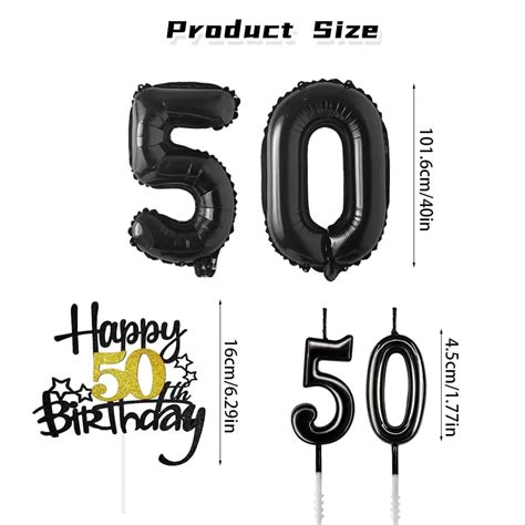 Pcs Happy Birthday Party Decorations Set Th Th Th Th Th Th