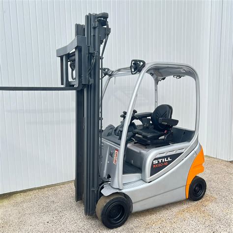 STILL RX20 16 USED 4 WHEEL ELECTRIC FORKLIFT 6000MM LIFT 5365