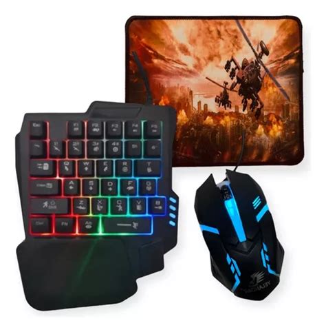 Kit Mobilador Completo Teclado E Mouse Para Celular Pad Off Frete Gr Tis