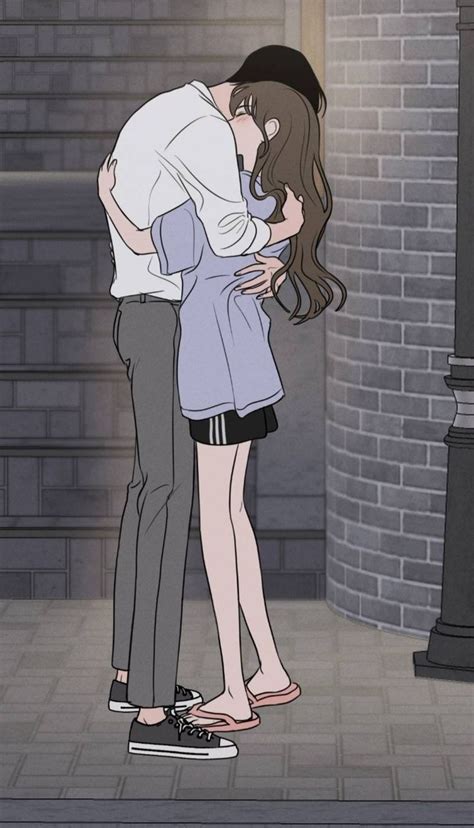 Cute Anime Couples Hugging | Romantic Couple Art