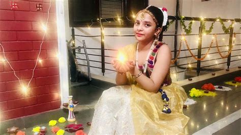 Shubham Karoti Kalyanamdiwali Specialclassical Bharatnatyam Dance