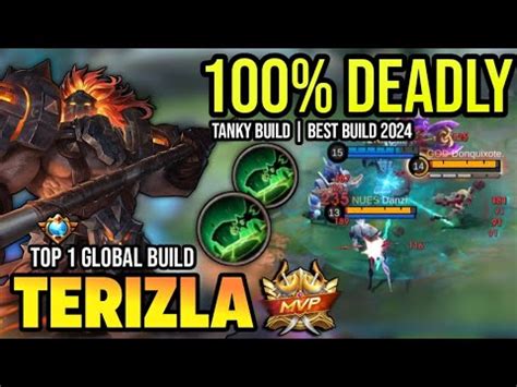 Terizla Best Build Build Top Global Terizla Gameplay Mobile