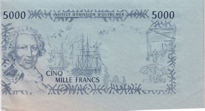 Banknote French Pacific Territories Francs Bougainville