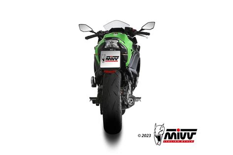 Ligne Compl Te Homologu Mivv Delta Race En Acier Inox Pour Kawasaki Z