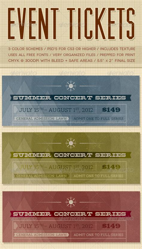 Event Tickets Graphicriver