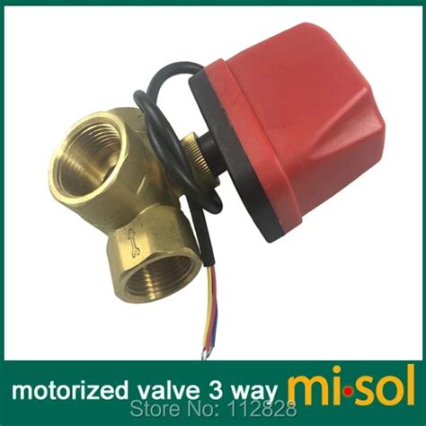 Misol Motorized Valve Brass G Dn Way V Cr Electrical