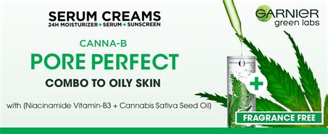 Garnier Skinactive Green Labs Canna B Pore Perfecting Serum