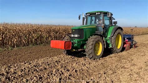 Siew pszenicy 2022 John deere 6620 dźwięk YouTube