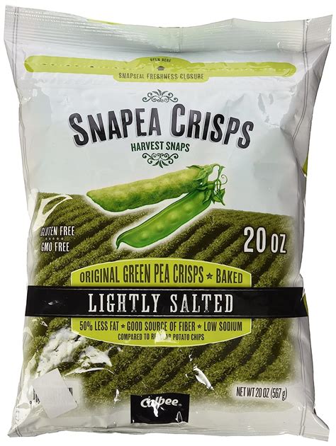 Harvest Snaps Snapea Original Green Pea Crisps Baked And