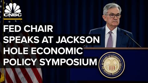 Fed Chairman Powell Speaks At Virtual Jackson Hole Economic Policy