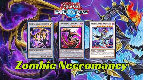 New Zombie Deck Zombie Necromancy Yu Gi Oh Duel Links YouTube