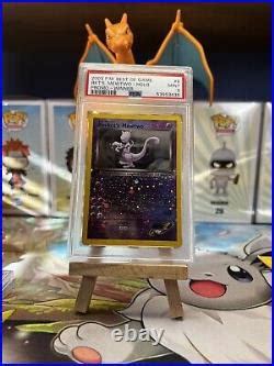 Pok Mon Best Of Game Rockets Mewtwo Holo Winner Psa Mint