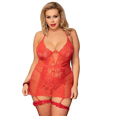 Babydoll Plus Size Lingerie Chic Lover