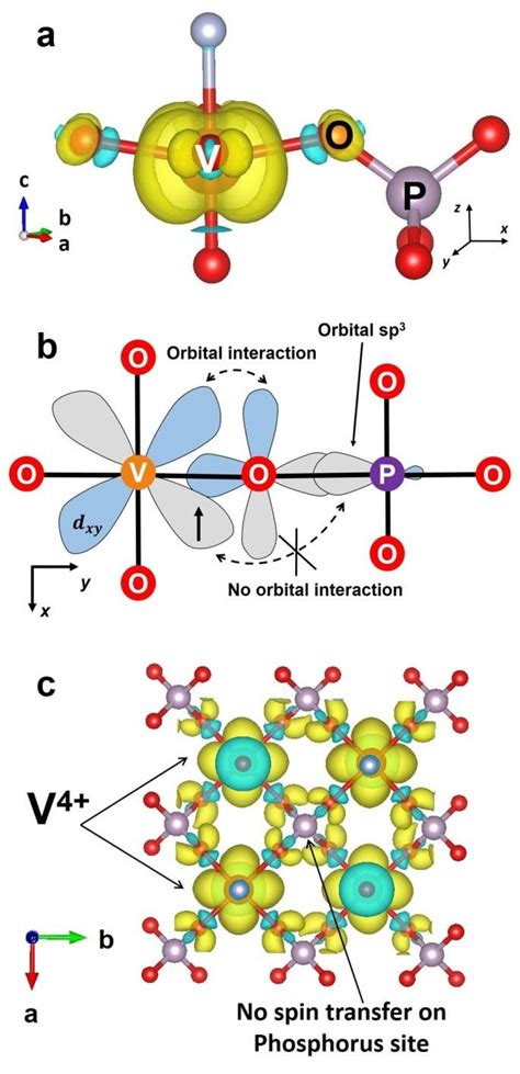 A 3d Calculated Spin Density Map Showing The Electron Spin Density