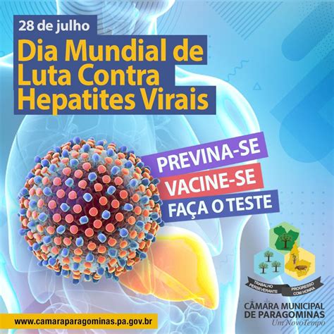 Dia Mundial de Combate à Hepatite Câmara Municipal de Paragominas