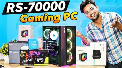 70000 Rs Gaming Editing PC Build Best Gaming PC Under 70 000 70k