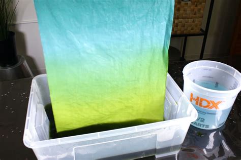 How To Dye Fabric Ombre Dip Dye Technique Ofs Maker S Mill